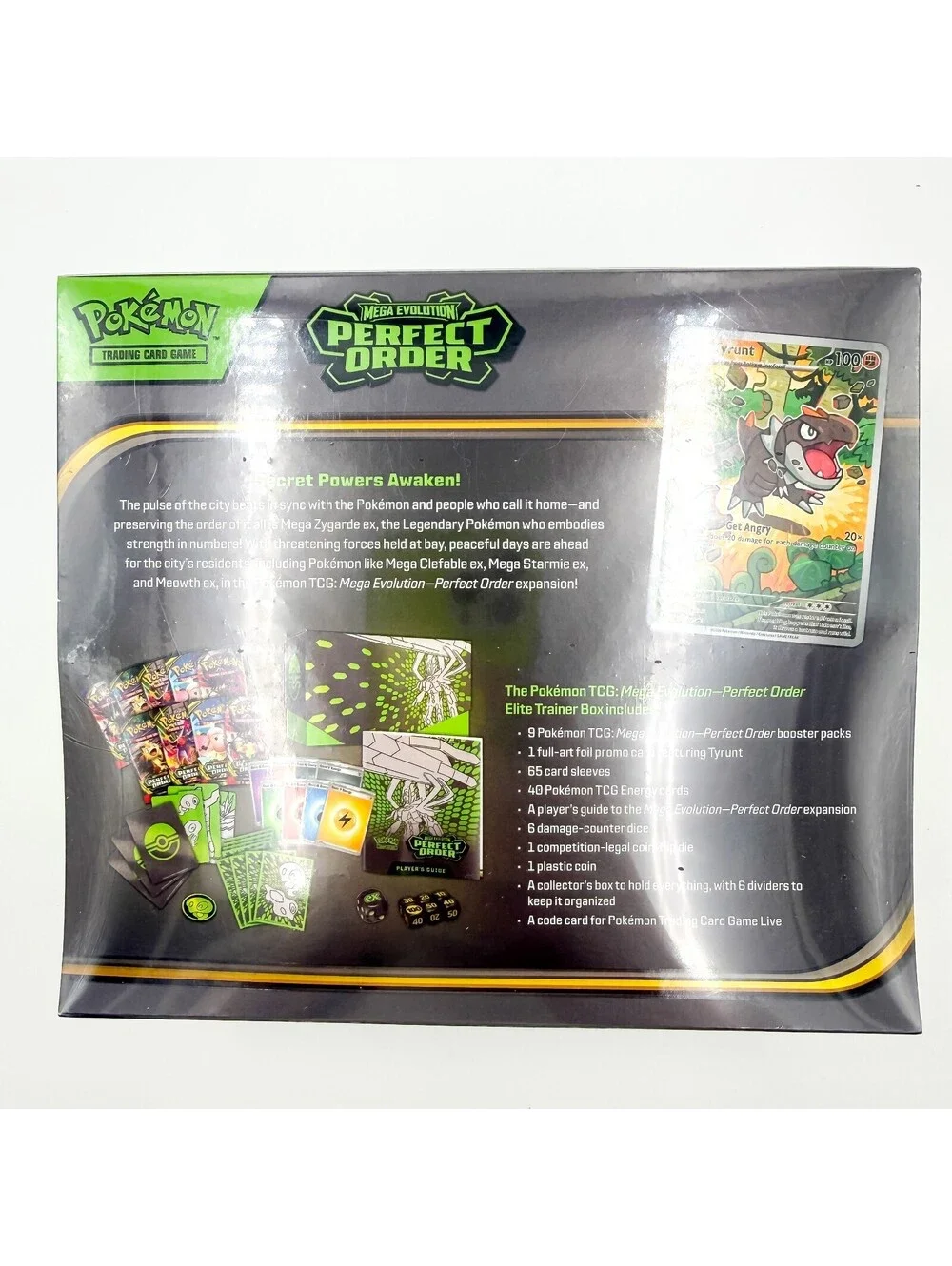 Pokemon TCG Mega Evolution Perfect Order Elite Trainer Box